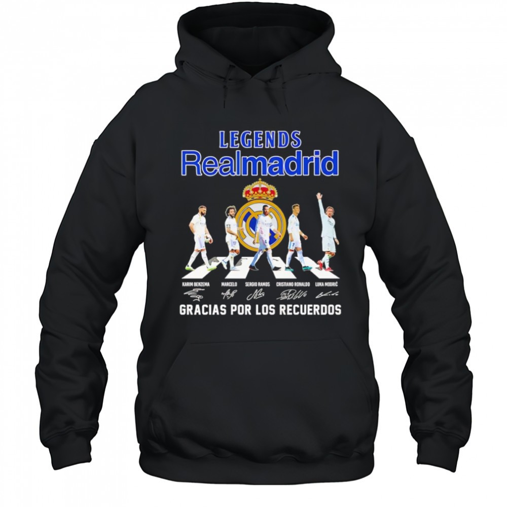 Legends Realmadrid gracias por los recuerdos shirt