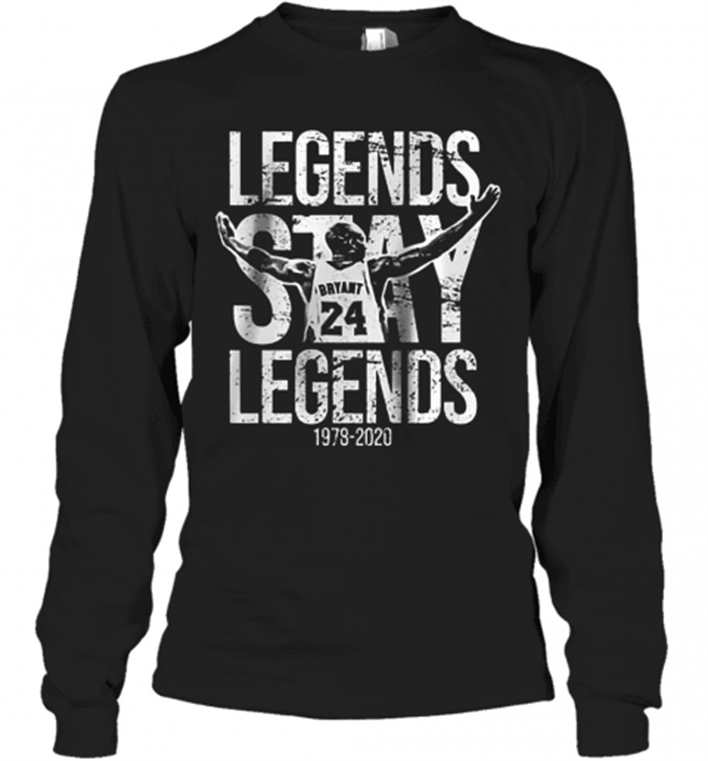 legends-stay-legends-24-kobe-bryant-rip-1978-2020-t-shirt-ac47sbgn Legends Stay Legends 24 Kobe Bryant RIP 1978 2020 T-Shirt