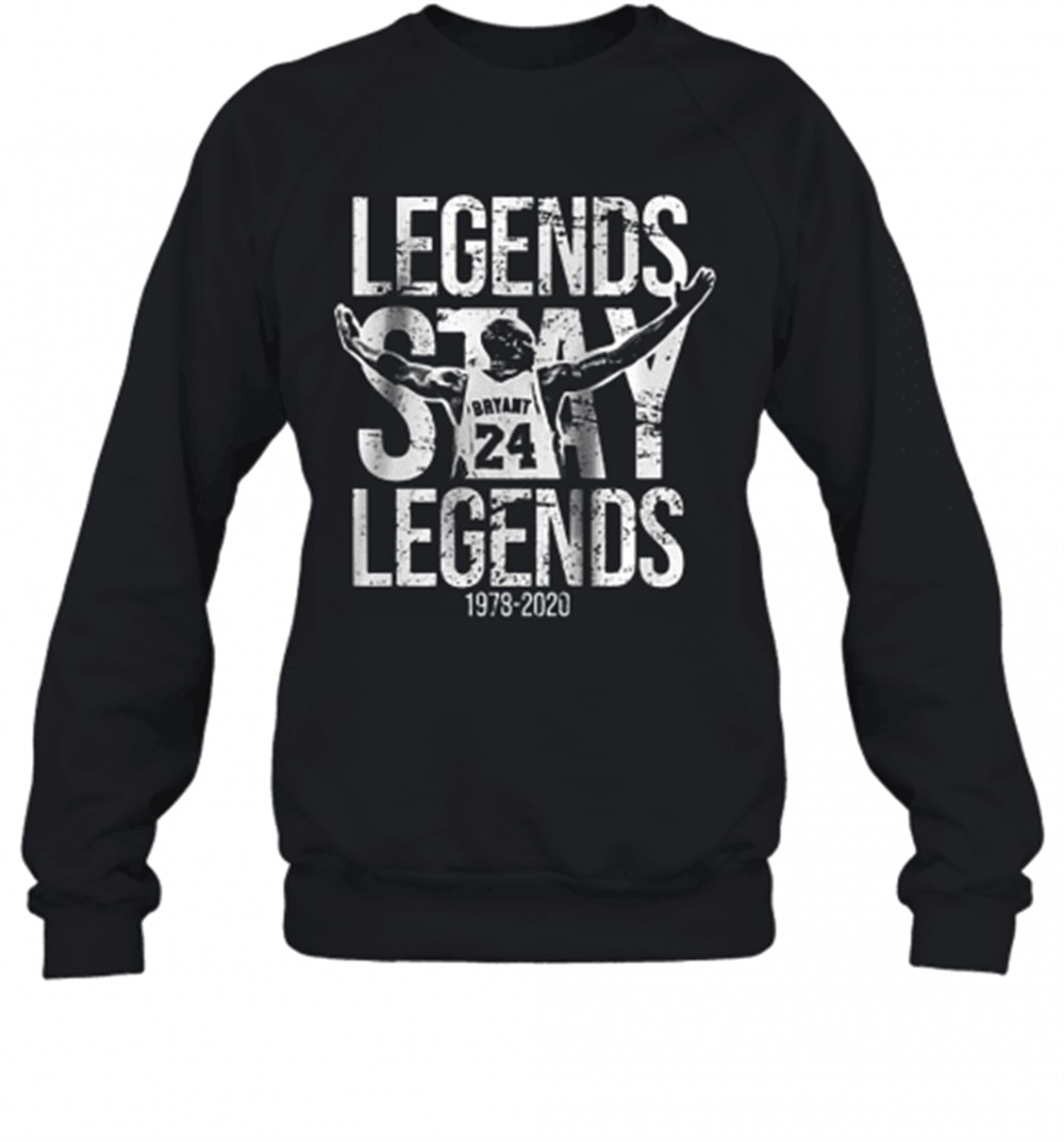 legends-stay-legends-24-kobe-bryant-rip-1978-2020-t-shirt-ac47sbgn Legends Stay Legends 24 Kobe Bryant RIP 1978 2020 T-Shirt