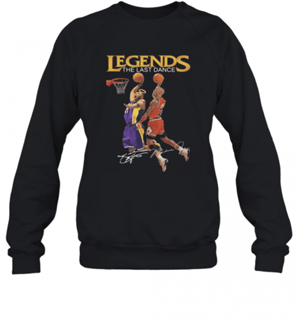 legends-the-last-dance-kobe-bryant-and-michael-jordan-play-basketball-signatures-5pem9k8j Legends The Last Dance Kobe Bryant And Michael Jordan Play Basketball Signatures T-Shirt