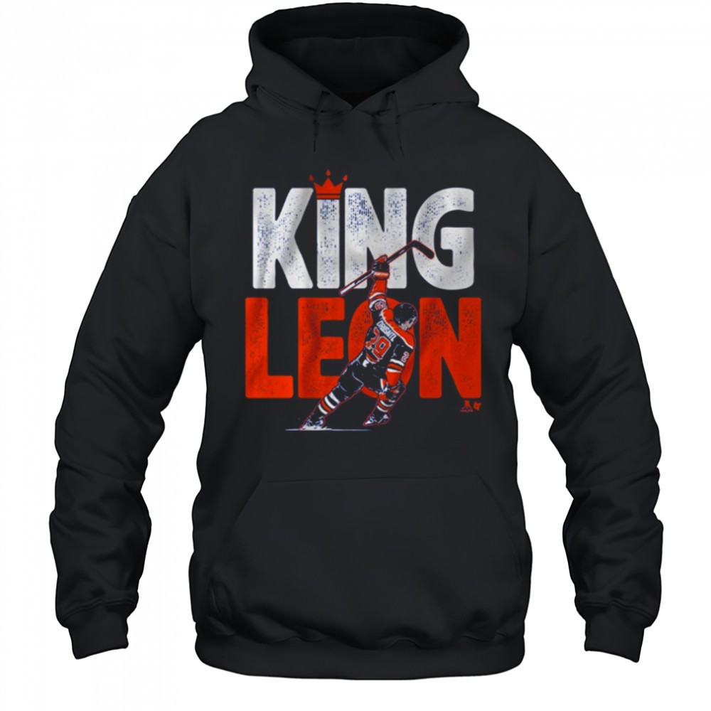 Leon Draisaitl King Leon Edmonton Oilers Hockey 2025 t-shirt