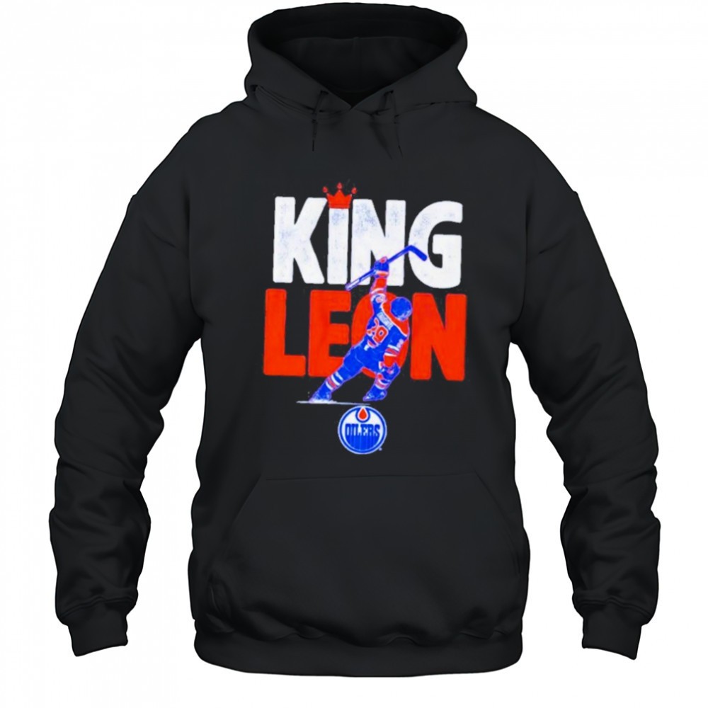 Leon Draisaitl King Leon Edmonton Oilers Merch T-Shirt