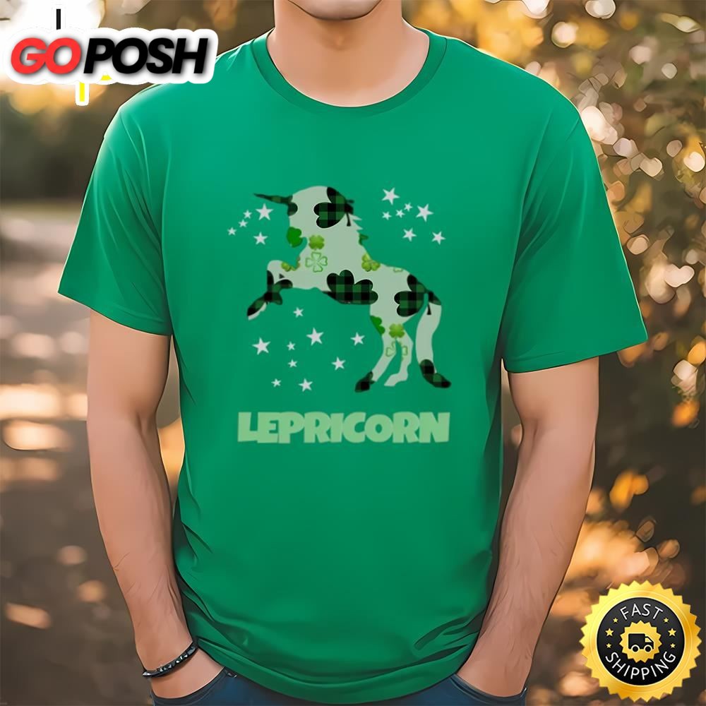Lepricorn Irish Unicorn Saint Patricks T-Shirt