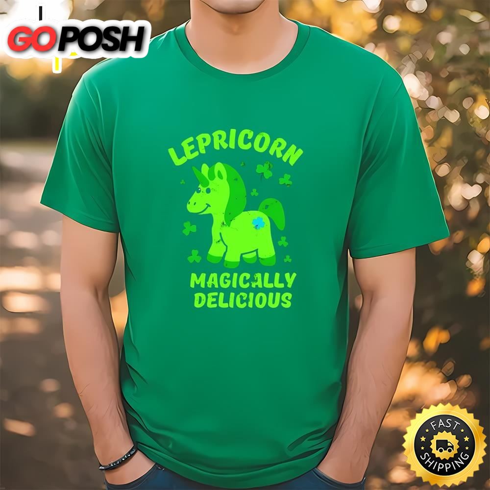 Lepricorn Magically Delicious St Patricks Day Unicorn Shirt