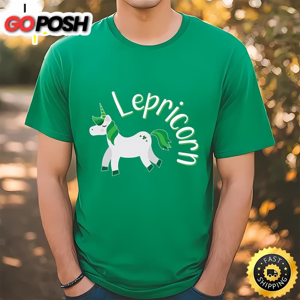 Lepricorn Unicorn St Patricks Day T-Shirt