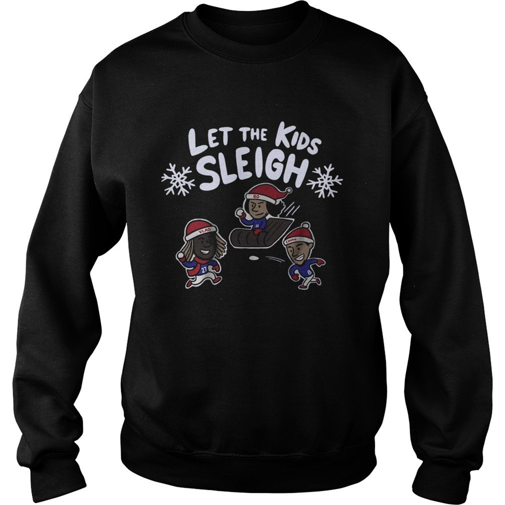 Let The Kids Sleigh Toronto shirt