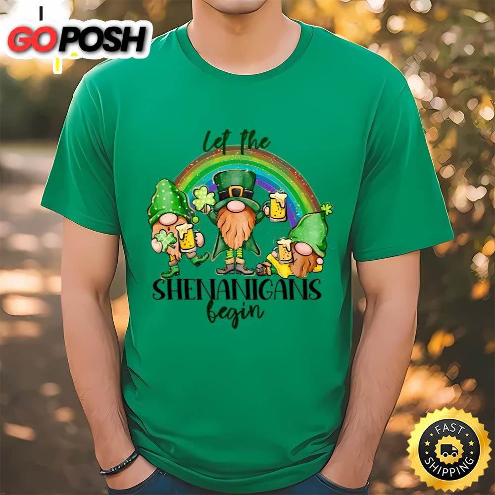 Let The Shenanigans Begin Gnomes T-Shirt