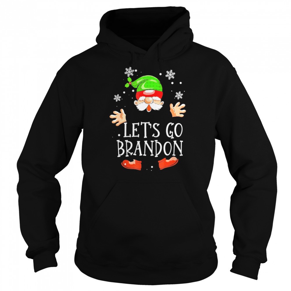 Lets Go Branson Brandon Anti Liberal Gnome Christmas T-Shirt