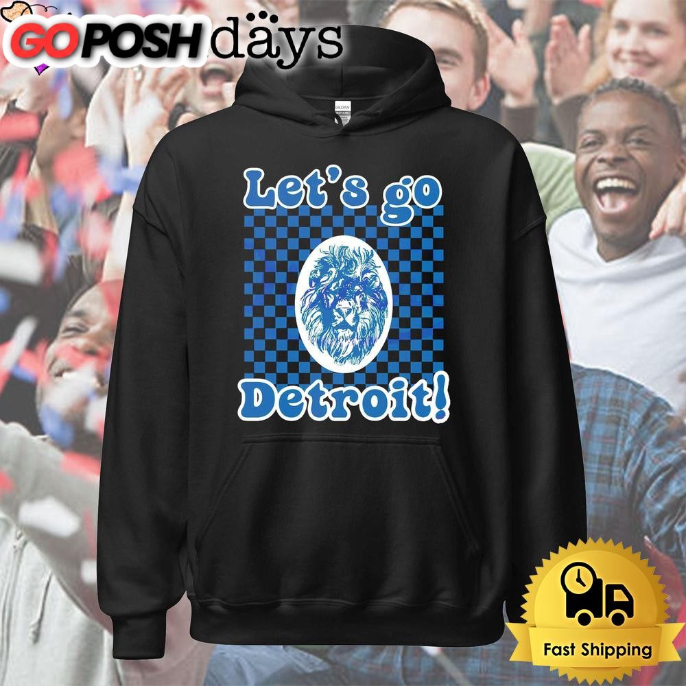 lets-go-detroit-lions-mascot-t-shirt-wxtgek77 Lets Go Detroit Lions Mascot T Shirt