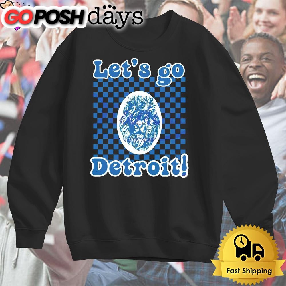 lets-go-detroit-lions-mascot-t-shirt-wxtgek77 Lets Go Detroit Lions Mascot T Shirt