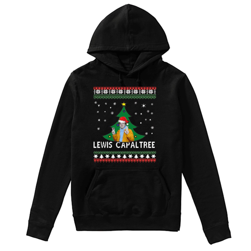 Lewis Capaldi Lewis Capaltree Christmas Tree Ugly shirt