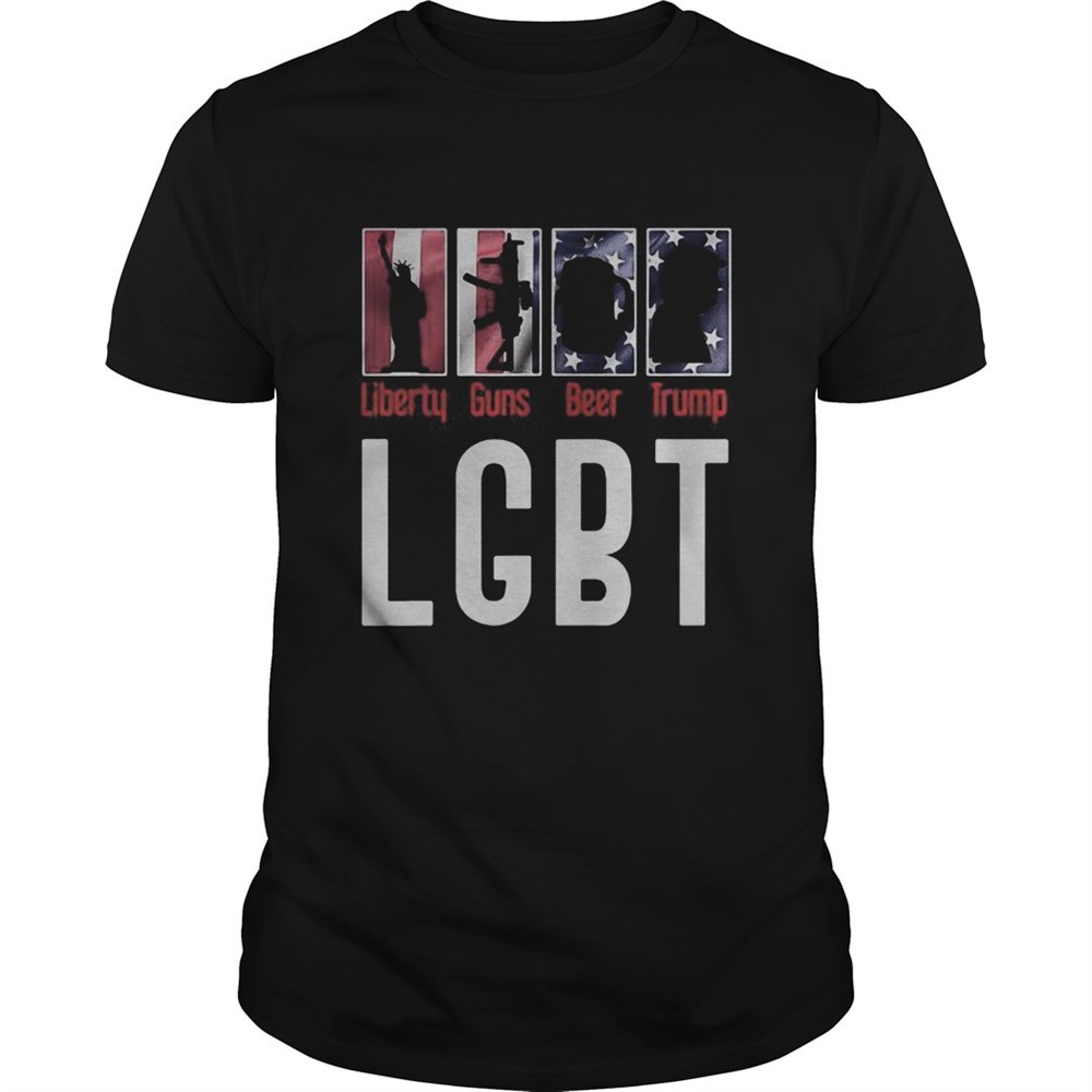 lgbt-republican-idea-donald-trump-liberty-guns-beer-trump-america-flag-shirt-pjyn27fv LGBT Republican Idea Donald Trump Liberty Guns Beer Trump America flag shirt