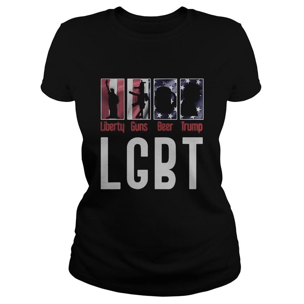 lgbt-republican-idea-donald-trump-liberty-guns-beer-trump-america-flag-shirt-pjyn27fv LGBT Republican Idea Donald Trump Liberty Guns Beer Trump America flag shirt