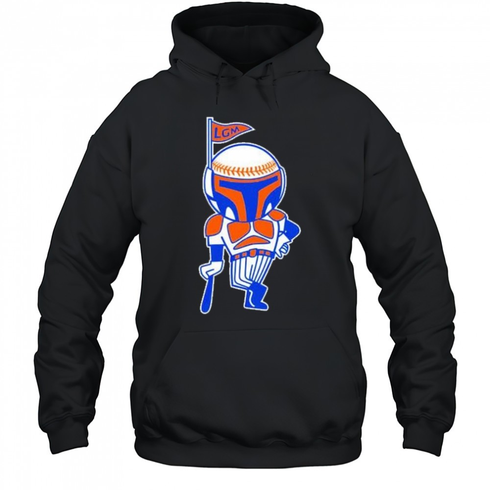 LGM The Mandalorian New York Mets Star Wars shirt