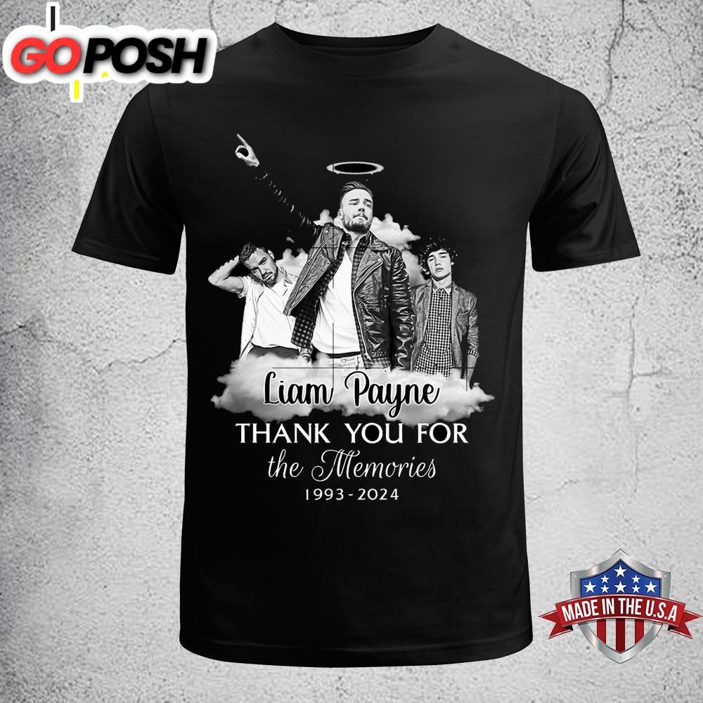 Liam Payne Thanks You For The Memories 1993-2024 Unisex T-Shirt