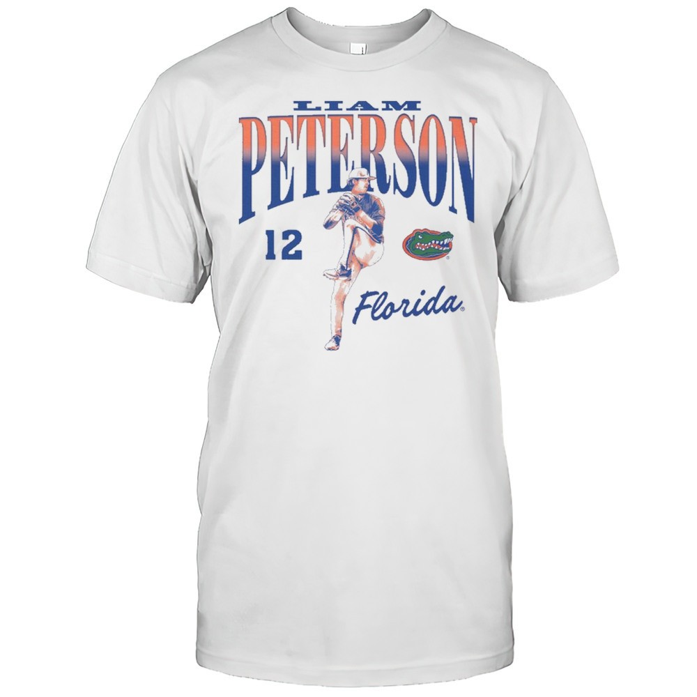 liam-peterson-illustrated-12-florida-gators-baseball-ncaa-division-i-2025-t-shir-pelel8tj Liam Peterson Illustrated 12 Florida Gators Baseball NCAA Division I 2025 T-shirt