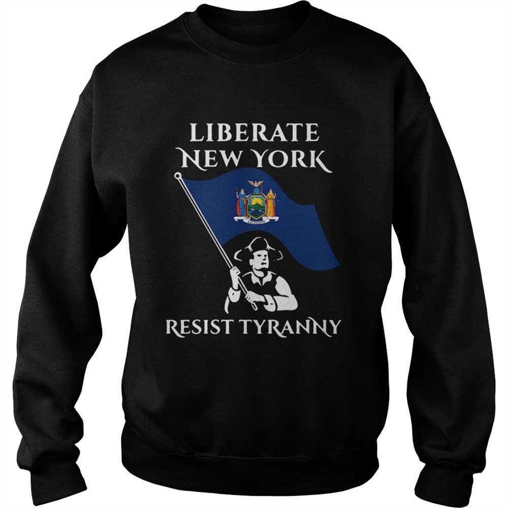 Liberate New York resist tyranny shirt