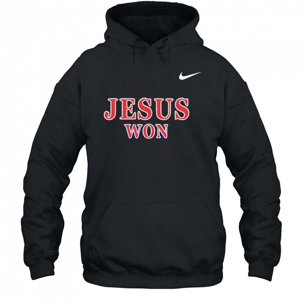 Liberty Flames Softball Praise Be To God JESUS WON shirt
