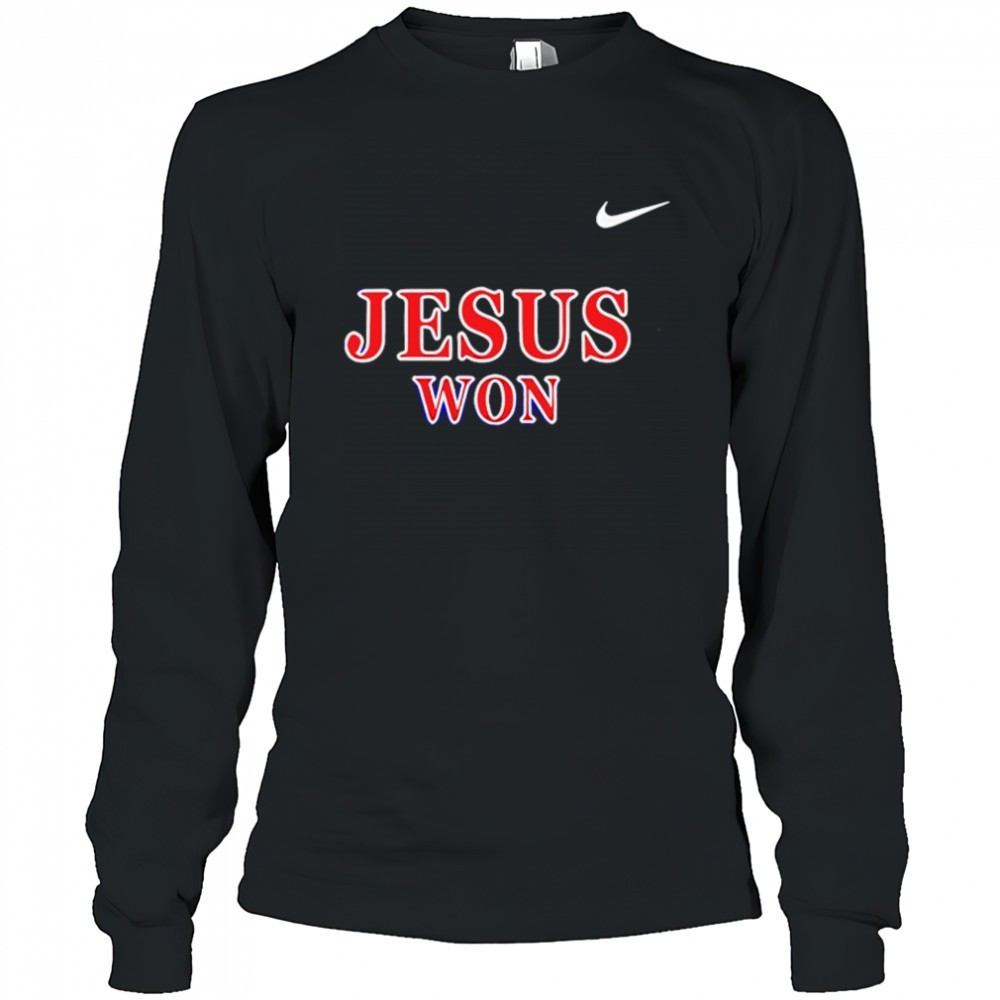 liberty-softball-jesus-won-shirt-7zs9x40n Liberty Softball Jesus Won Shirt