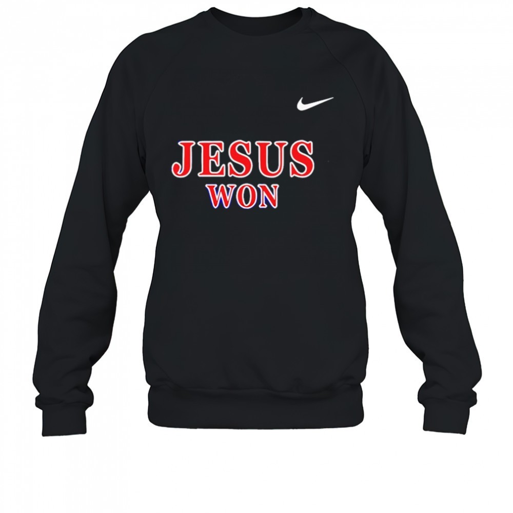 liberty-softball-jesus-won-shirt-7zs9x40n Liberty Softball Jesus Won Shirt