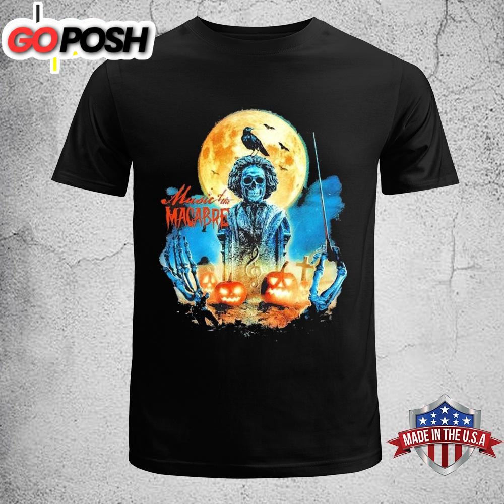 Licensed Music Of The Macabre Halloween Unisex T-Shirt