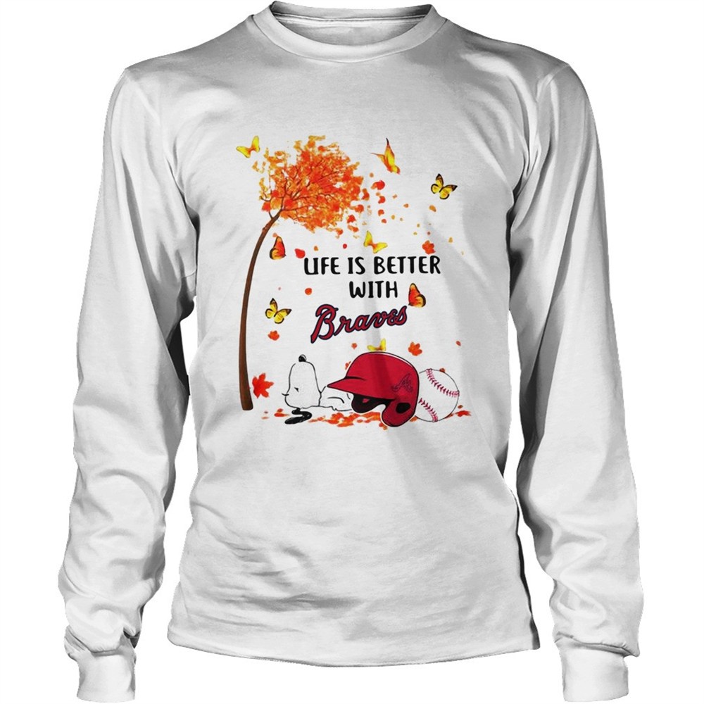 life-is-better-with-braves-snoopy-sleeping-under-autumn-tree-shirt-v6xy7te9 Life is better with Braves Snoopy sleeping under autumn tree shirt