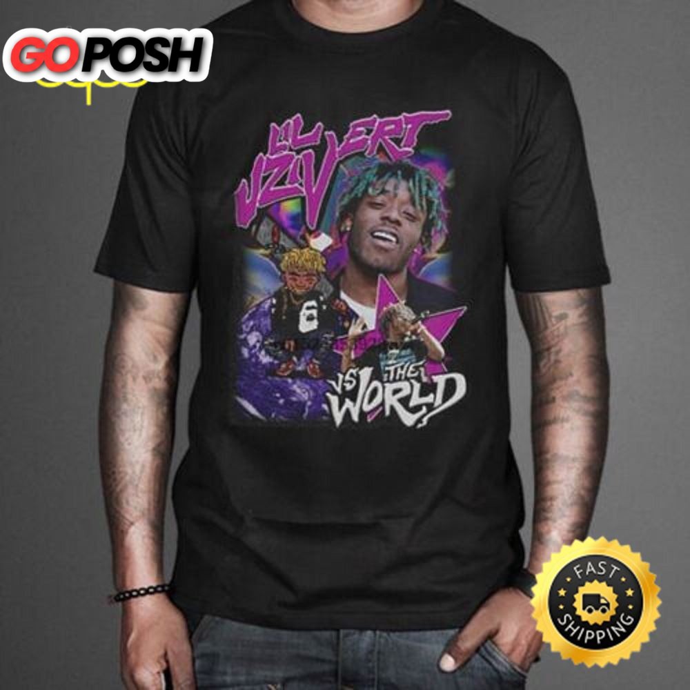 Lil Uzi Vert Inspired Hip hop Rap Tee Tour 2025 New Black Unisex T-Shirt