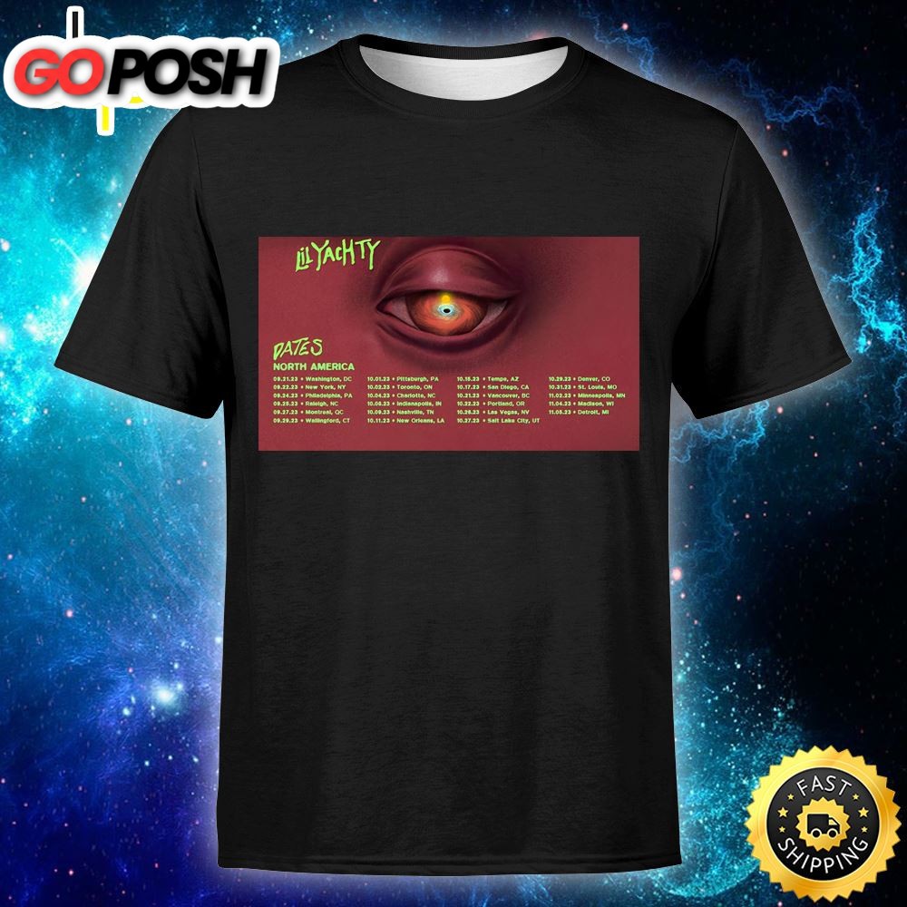Lil Yachty Announces 2025 Tour See The Dates Unisex T-Shirt