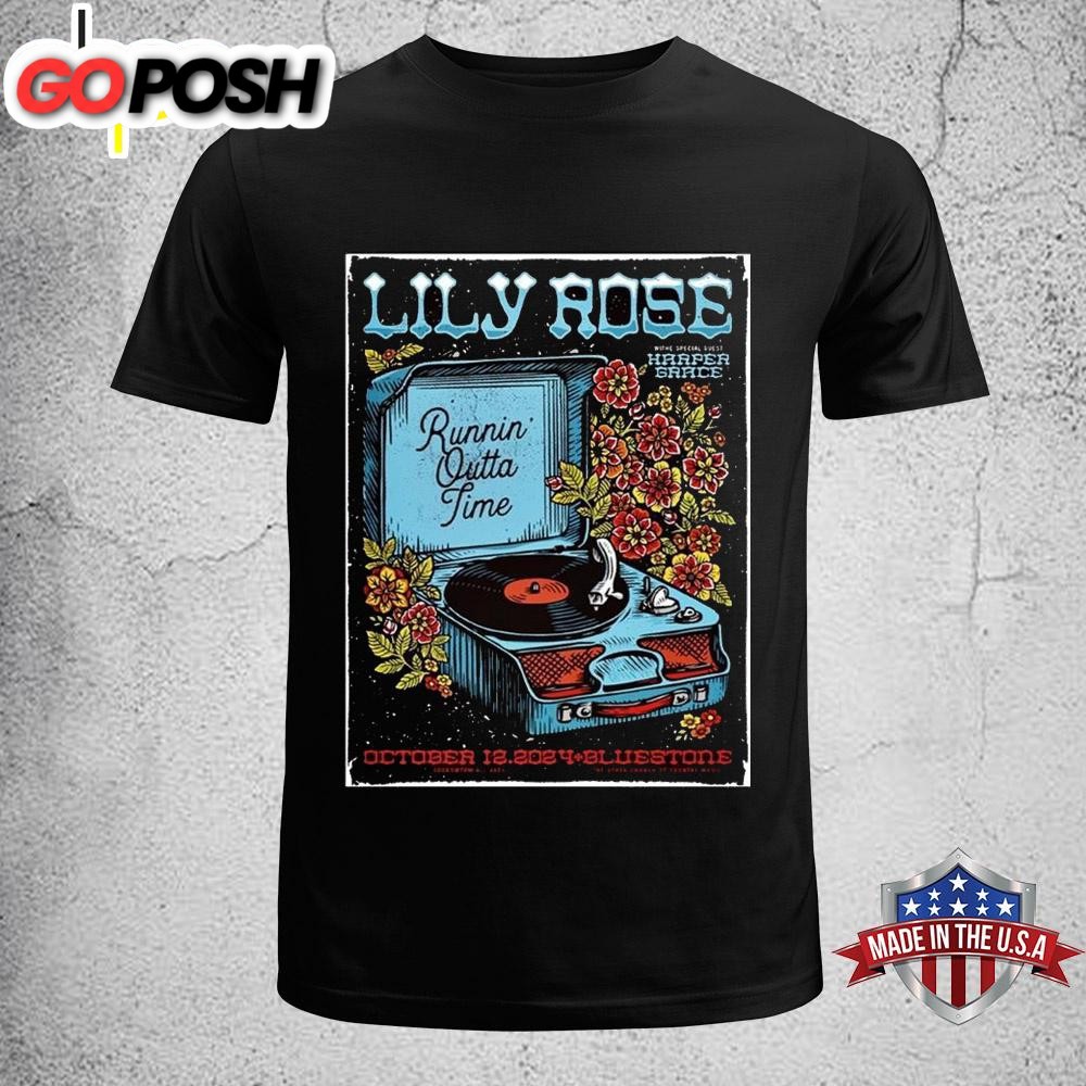 Lily Rose Oct 12 2024 The Bluestone In Columbus OH Tour Unisex T-Shirt