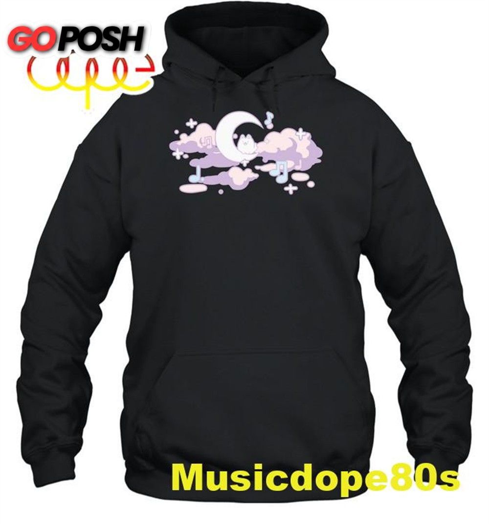 Lilypichu Black Comfi Beats Colorblock Hoodie