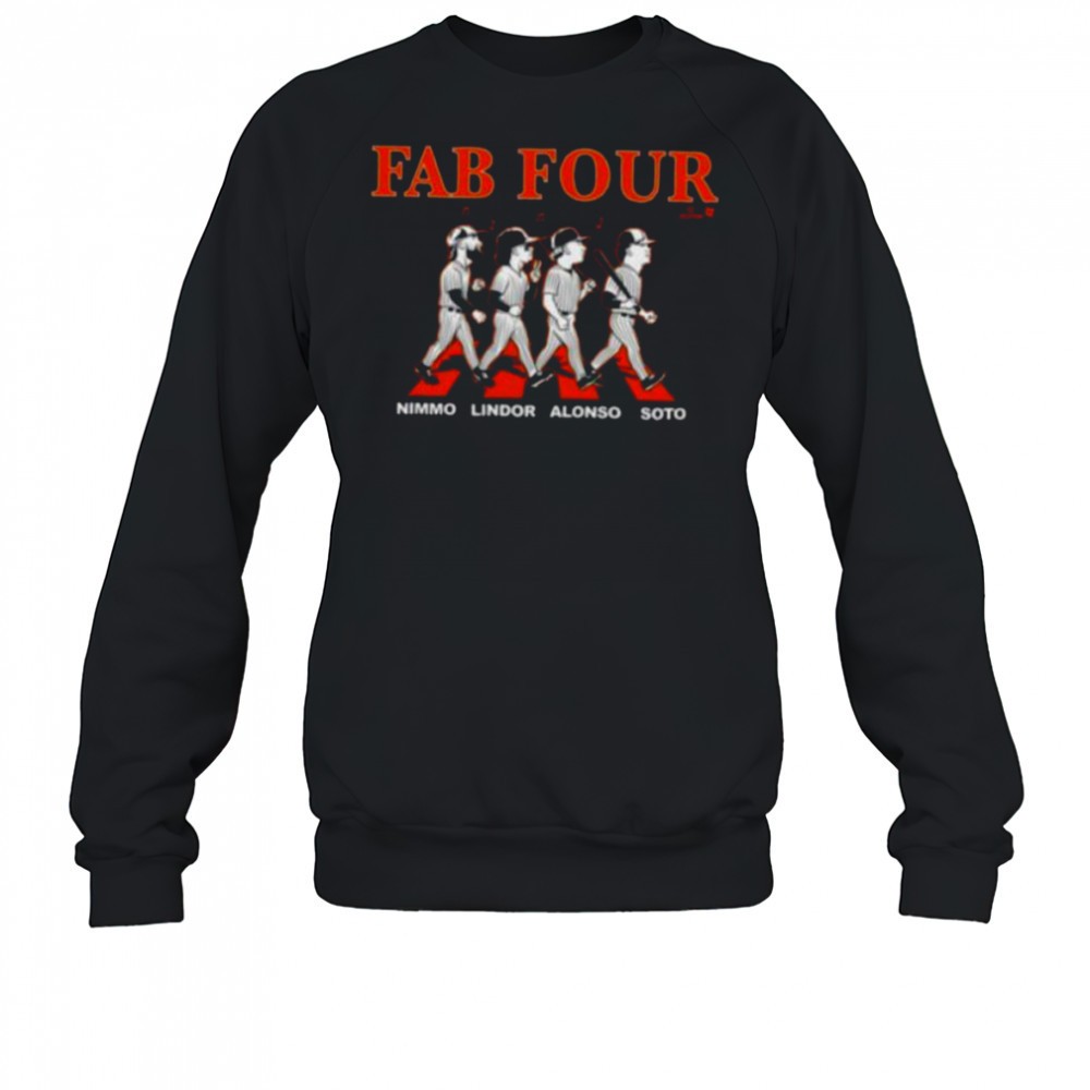 lindor-soto-alonso-nimmo-fab-four-album-ny-baseball-shirt-w4719aqj Lindor Soto Alonso & Nimmo Fab Four Album NY Baseball Shirt