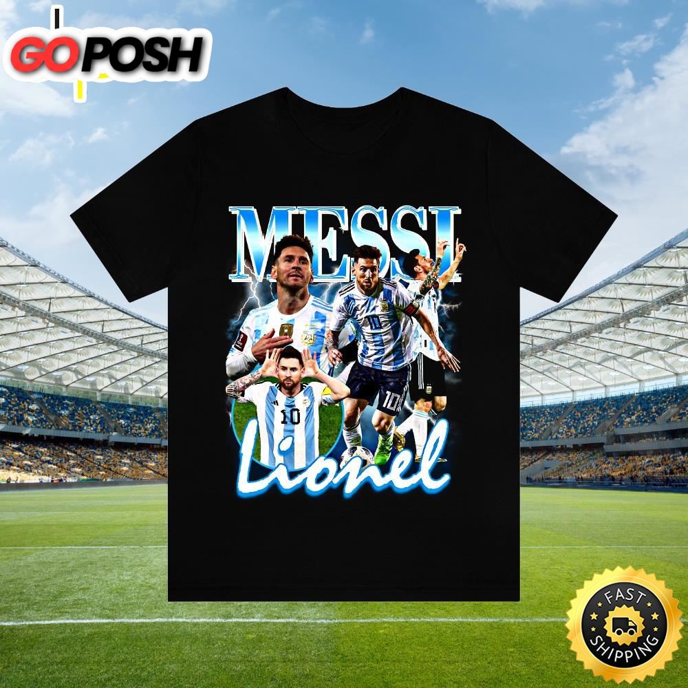 Lionel Messi Bootleg Vintage Shirt