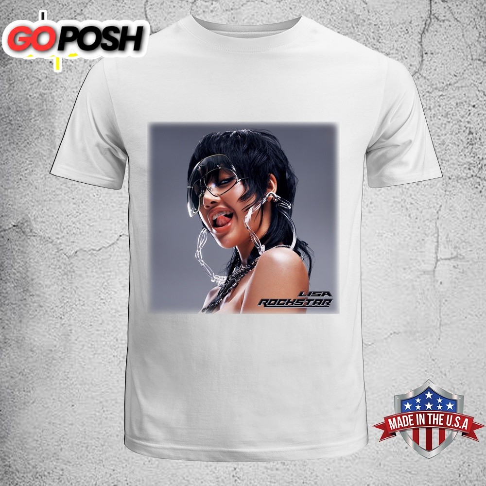 Lisa Blackpink Im Rockstar Music 27.6 Unisex T-Shitrt