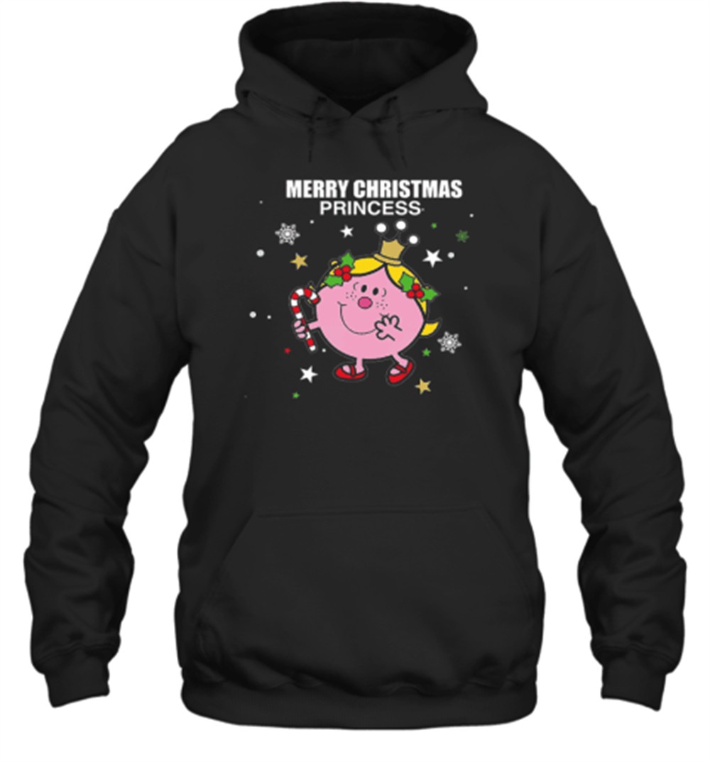 Little Miss Merry Christmas Princess Teacher T-Shirt