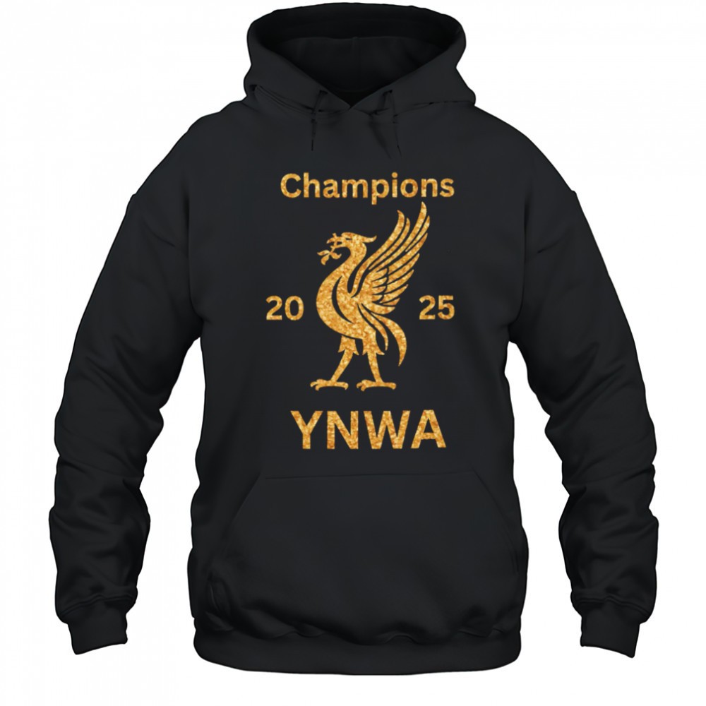 Liverpool Champions 2025 YNWA retro shirt