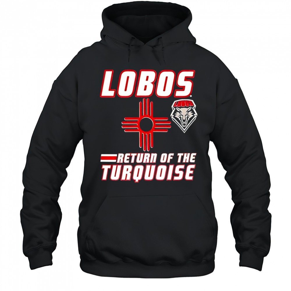 Lobos return of the turquoise shirt