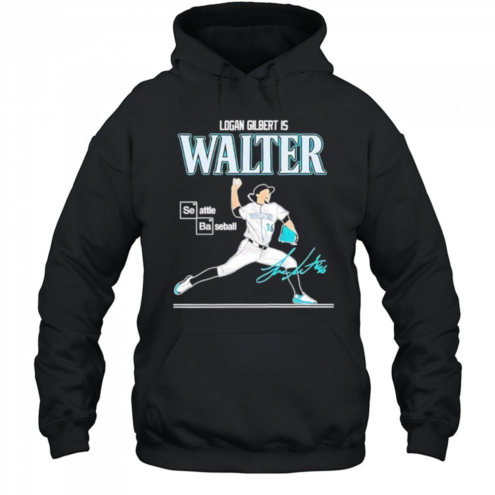Logan Gilbert is Walter Seattle Mariners baseball signature shirt