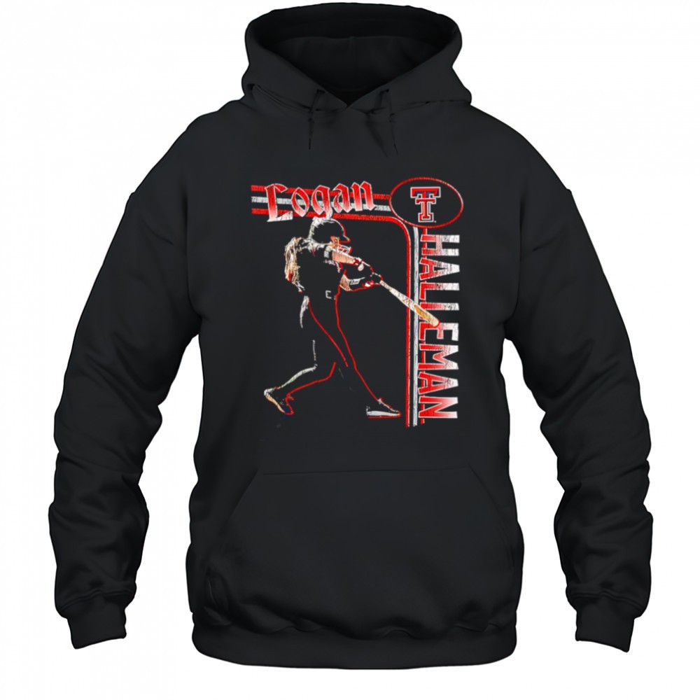 Logan Halleman Texas Tech retro shirt