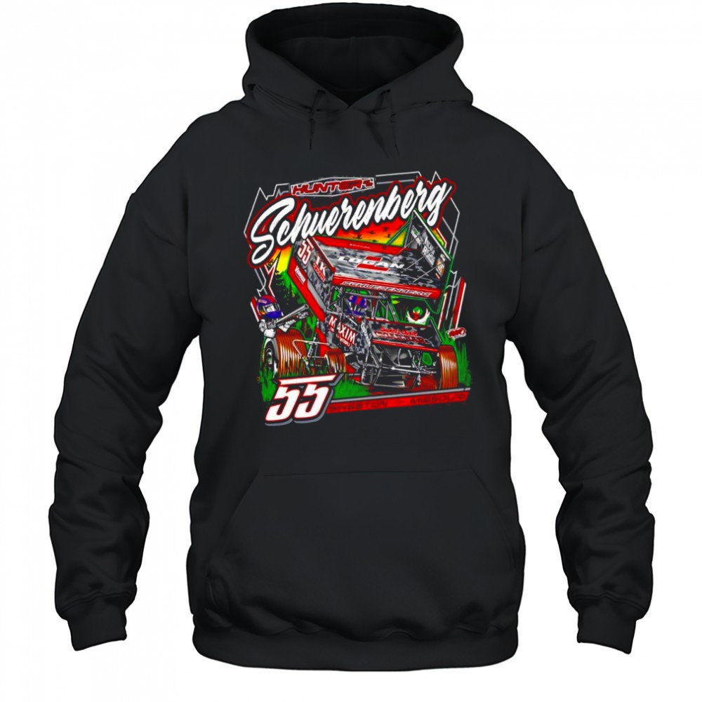 Logan Schuerenberg car driver Hunter Schuerenberg 55 Sikeston Missouri shirt