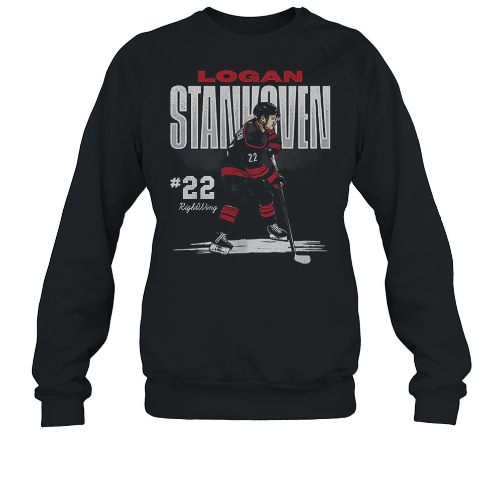 Logan Stankoven Carolina Hurricanes NHL Hockey Poster Vintage Shirt