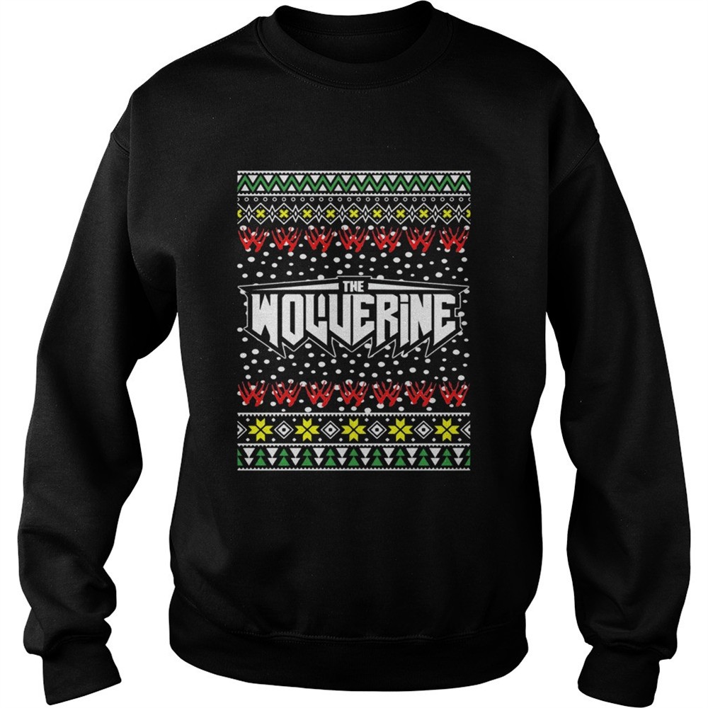 Logan Wolverine Logo Ugly Christmas shirt