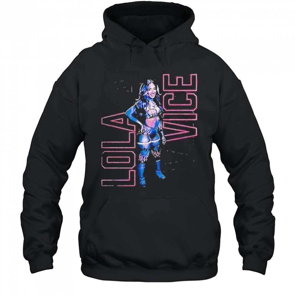 Lola Vice Vertical Outline Wwe Shirt