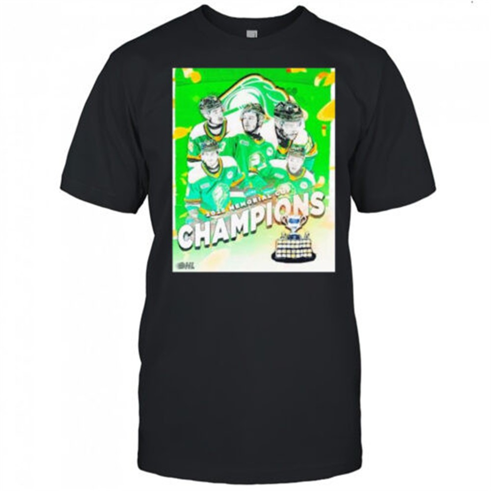London Knights 2025 Memorial Cup champions the third time in franchise history shirt