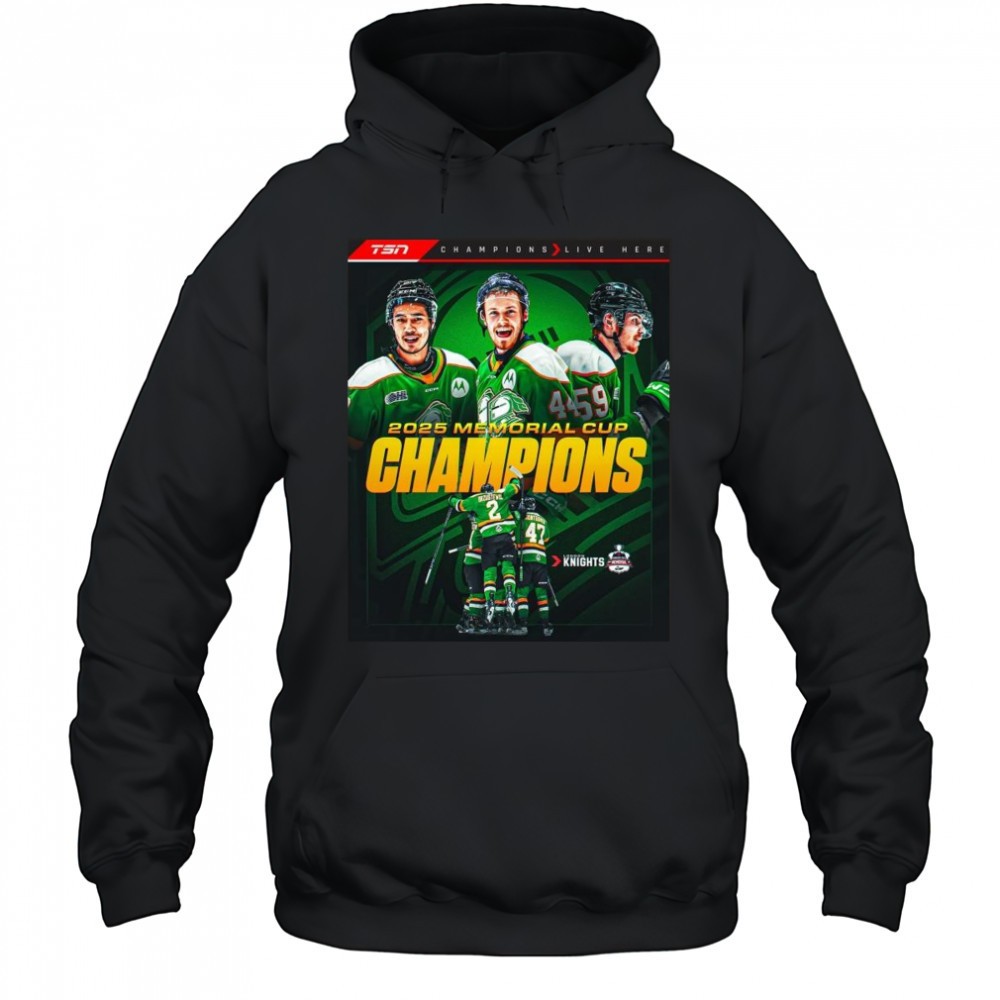 London Knights NHL Memorial Cup Champions 2025 Shirt