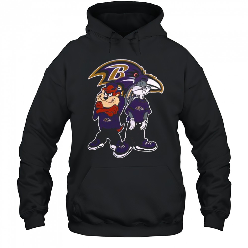 Looney Tunes Hip Hop Baltimore Ravens Shirt