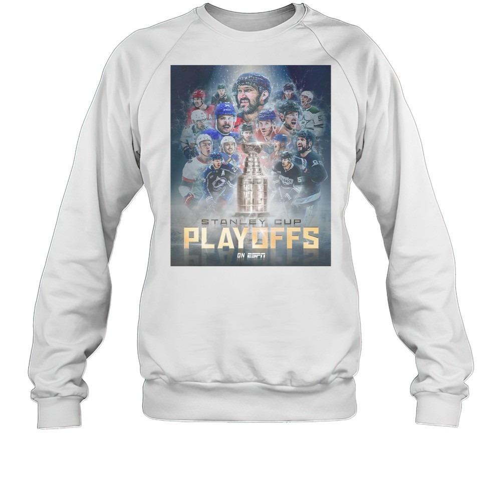 Lord Stanley The Stanley Cup Playoffs Are Back On ESPN Today Poster T-shirt
