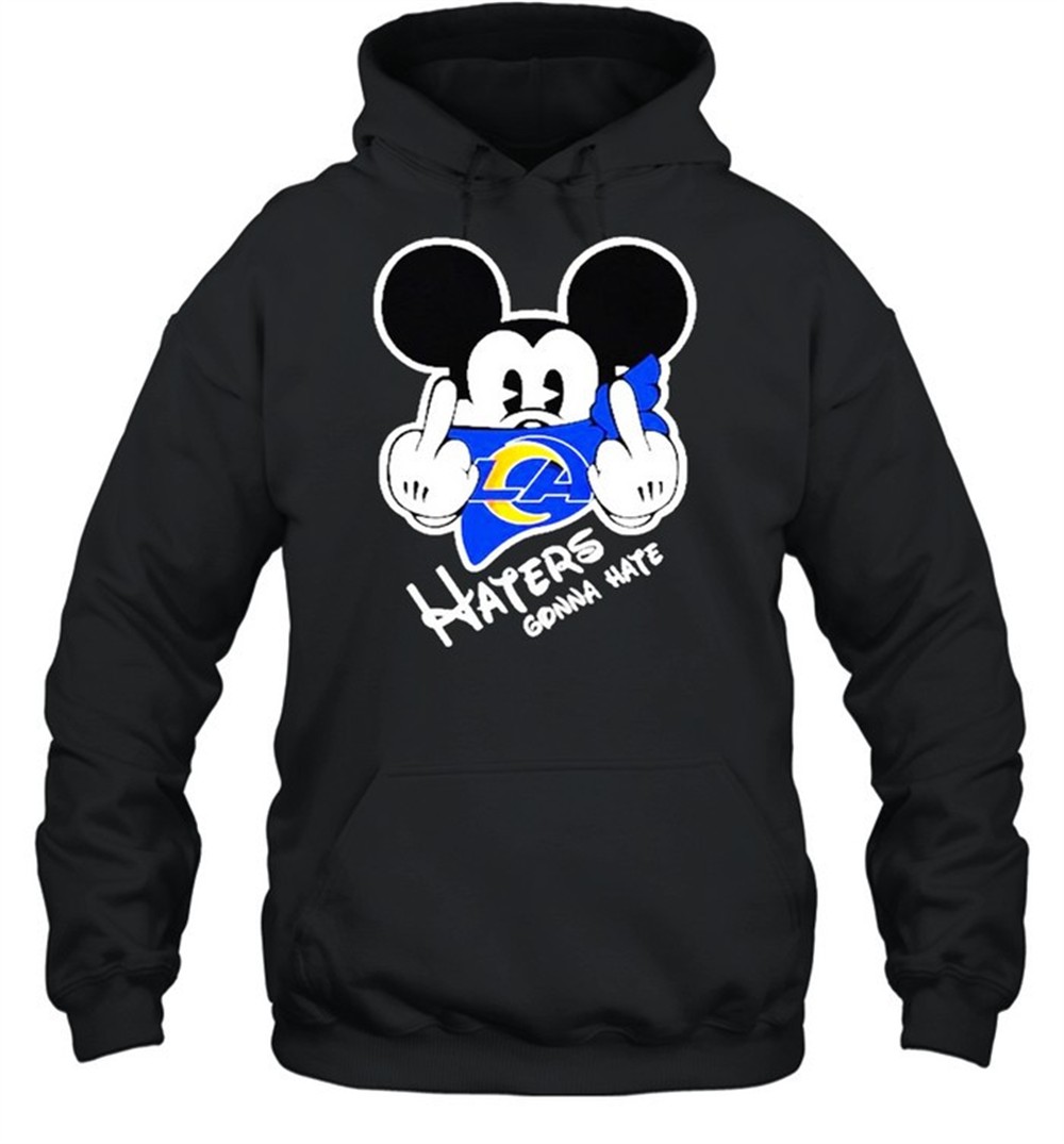 Los angeles american football team shirt mickey haters gonna shirt