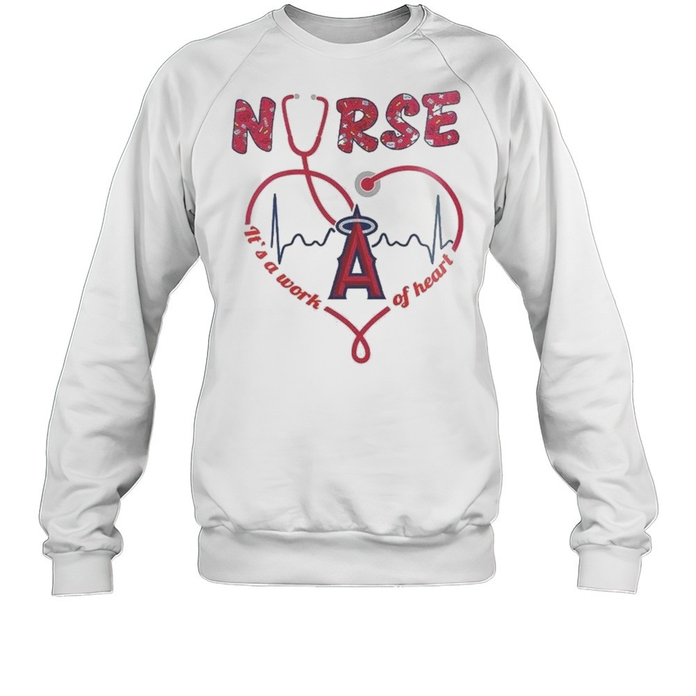 Los Angeles Angels Nurses Appreciation Night 2025 Baseball Shirt