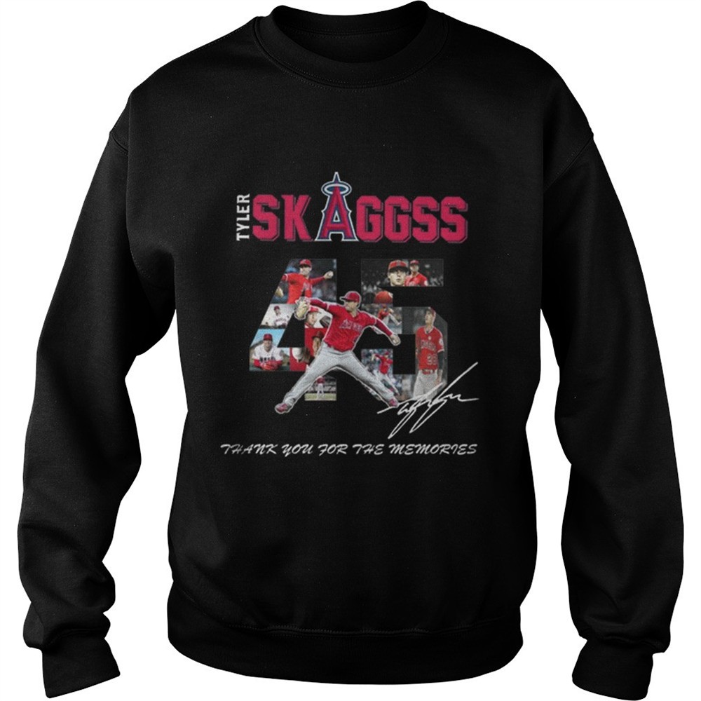 Los Angeles Angels of Anaheim Tyler Skaggs signature shirt