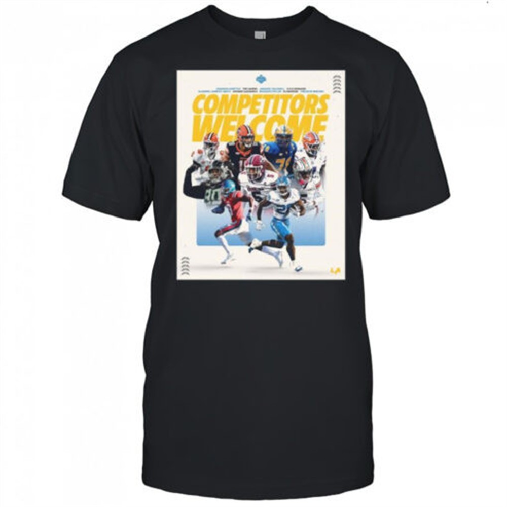 los-angeles-chargers-2025-nfl-draft-welcome-oronde-gadsden-ii-branson-taylor-y85ramaa Los Angeles Chargers 2025 NFL Draft Welcome Oronde Gadsden II, Branson Taylor & Omarion Hampton t-shirt